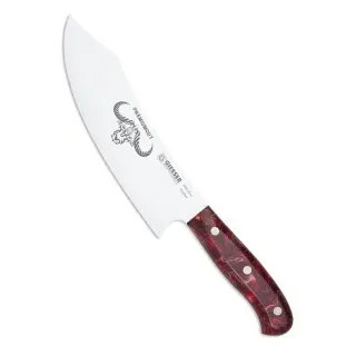 Giesser Chefs No.1 PremiumCut Kochmesser, Starkes Design, unglaubliche Schärfe und perfekte Verarbeitung, Design: Red Diamond