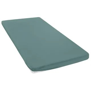 OTTO home Spannbettlaken Baumwolle-Jersey 90 x 200 - 140 x 200 - 180 x 200 cm jade
