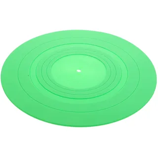 Supvox Vinyl Plattenspieler Matte Antistatische Silikonunterlage 29.50 X 29.50 X 0.30 cm Slipmat Für Schallplatten rutschfeste Schutzmatte Als Ersatz Für Turntable Zubehör