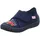 Hüttenschuhe blau/rot (8000) 24
