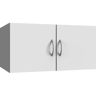 WIMEX Multiraumkonzept Schrank Garderobe Aufsatzschrank 80 x 40 x 40 cm Weiß
