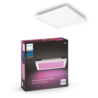 Philips Surimu 1 eckig weiß, 30x30 cm, 25W