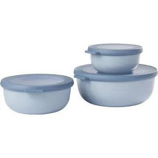 Mepal Cirqula 3-teilig flach Nordic blue