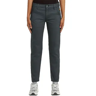 G-Star für Damen. D25257-D715-860 Chino-Hose Kate Boyfriend dunkelgrau (24/30), Lässig, Baumwolle