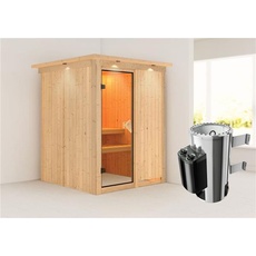 Bild Sauna Minja mit Ofen 3,6 kW Saunaofen,interne Steuerung|Auswahl der