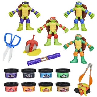 PLAY-DOH Teenage Mutant Ninja Turtles Cowabunga Kreationen Knete Bastelset
