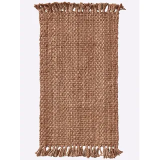 heine home Teppich, rechteckig, 10 mm Höhe, beige