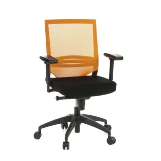 HJH Office Porto Base Stoff/Netz Orange