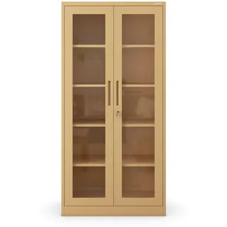 Jan Nowak Vitrine 185 x 90 x 40 cm Beige