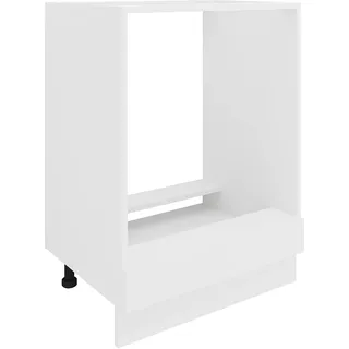 VCM Herdumbauschrank 60 x 82 x 46 cm Weiß
