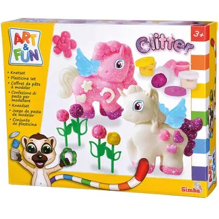 Simba Knetmasse , Multicolor , Kunststoff , 30x24x6.5 cm , nicht zum Verzehr geeignet , Spielzeug, Lernspiele