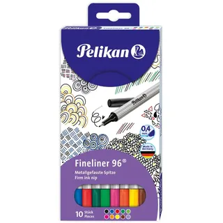 Pelikan Fineliner 96 sortiert im 10er-Etui