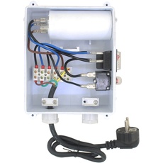 Brunnenpumpe schaltbox tiefbrunnenpumpe 220 motorschutzschalterbox elektrische anschlussbox schaltkasten control box