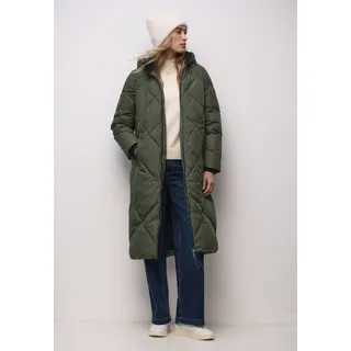 STREET ONE Lange Steppjacke cypress green 44,