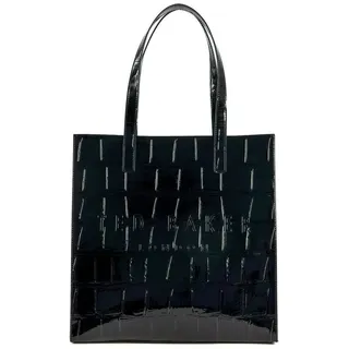 Ted Baker Croccon Schultertasche Synthetik Black
