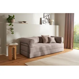homsy by ana johnson Schlafsofa 2-Sitzer Taupe