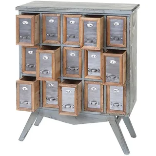 MCW Apotheker-Schrank A43 94 x 73 x 32 cm Mehrfarbig