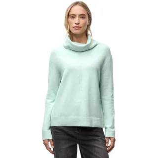 STREET ONE Damen A302786 Rollkragen Sweater, Mellow Mint Mel., 46 EU