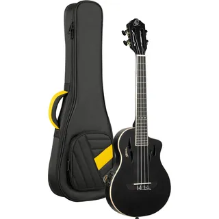 Ortega Tourplayer Tenor Ukulele Satin Black