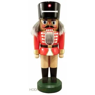 Nussknacker Soldat rot 20cm NEU Nußknacker Holz Figur Erzgebirge Weihnachtsfigur