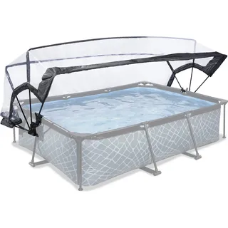 EXIT TOYS Poolabdeckung transparent 220x150 cm