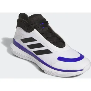 adidas Basketballschuh ADIDAS PERFORMANCE "BOUNCE LEGENDS LOW", Jungen, Gr. 42, bunt (cloud weiß, core schwarz, lucid blau), Synthetik, Textil, Schuhe Basketballschuh