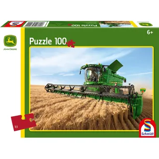 Schmidt Spiele John Deere, Mähdrescher S690 (Kinderpuzzle)