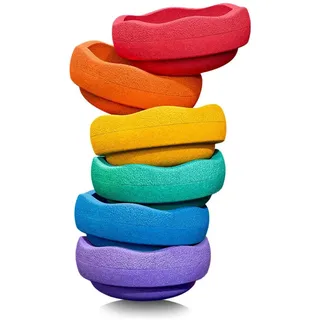 Stapelstein Rainbow Balanciersteine mehrfarbig