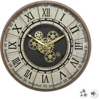Atmosphera Wanduhr STELLA 57 cm 57 Kupfer/Braun
