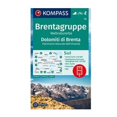 Kompass Verlag WK 073 Brentagruppe - Dolomiti di Brenta - Aufl. 2021 - One Size