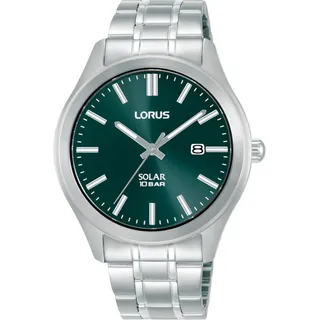 Lorus RX391AX9 Herrenuhr Solar 40mm 10ATM - Silber