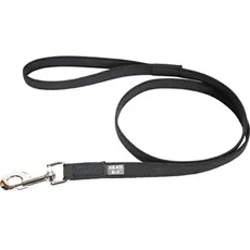 Julius-K9 C&G - Super-grip leash black/grey 20mm/2.0m with handle