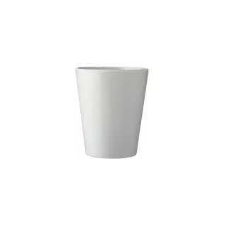 Mepal Bloom Becher Outdoor Trinkbecher Melamin, 300 ml, Stapelbarer Partybecher nachhaltig für Zuhause und unterwegs, Farbe: pebble white