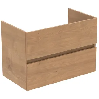Ideal Standard Waschtischunterschrank 2 Auszüge 80 x 44 x 55 cm Braun
