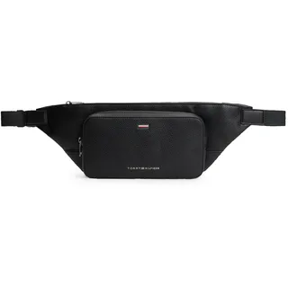 Tommy Hilfiger Bauchtasche "TH CENTRAL BUMBAG" Unisex Gürteltasche, Crossbodybag mit Logoschriftzug, schwarz