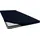 Topper-Spannbettlaken Jersey-Elasthan 90 x 200 - 100 x 220 cm schwarz