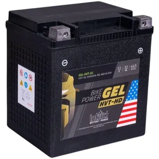Intact GEL-HVT-02 12V-32Ah 445A EN GHD32HL-BS Harley-Davidson-Motorradbatterie