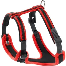 Ferplast Ergocomfort P Gürtel XS rot (XS, Hund, Allgemein), Halsband + Leine