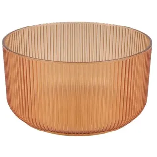 Urban Living Samba Salatschüssel, 2,5 l, Kunststoff, Durchmesser 19,5 cm x Höhe 10,5 cm, Terracotta