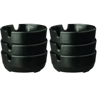 APS Aschenbecher "CASUAL" 3er-Set Schwarz