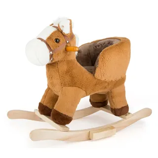 Small Foot Company Schaukelpferd mit Sitz/Sound - Braun