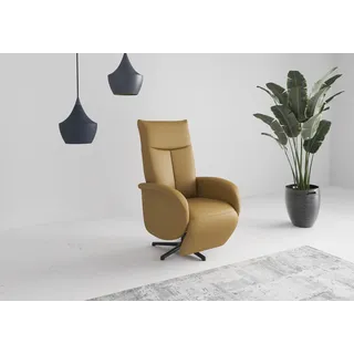 sit&more TV-Sessel Zora orange 75 x 112 x 82 cm mit Aufstehhilfe, 2 Motoren und Akku