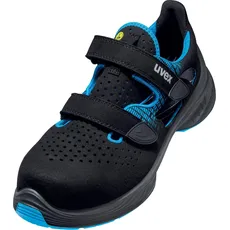 Bild 1 G2 Sandalen S1 blau, schwarz Weite 11 Größe 43 6828843 Sicherheitssandale Schuhgröße (EU):