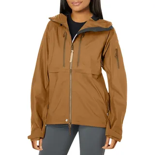 Fjällräven Keb Eco-shell JACKET W Damen - Hardshelljacke - braun
