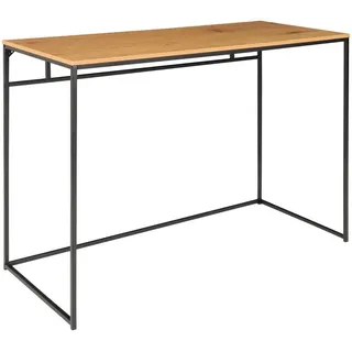 House Nordic Schreibtisch Eiche Schwarz