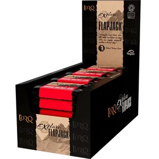 Torq Schachtel Mit Bio-haferflockenkuchen-energieriegeln Bakewell Scheibe Kirsche 65g 20 Einheiten - Black - One Size