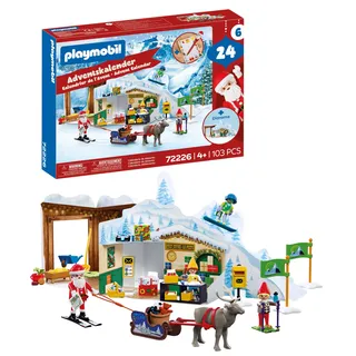 Playmobil Spielzeug-Adventskalender Am Nordpol 2021 72226 bunt