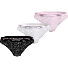 Tommy Hilfiger Underwear Bikinislip »3 PACK BIKINI LACE (EXT SIZES)«, (Packung, 3er-Pack), mit Tommy Hilfiger Logobund, bunt