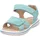Sparkle Sandale Hellgrün/Hellblau 25