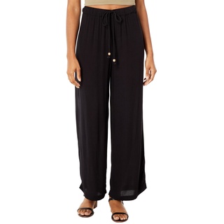 Hurley Damen Alisa Wide Leg Pant Lässige Hose, Marshmallow, S